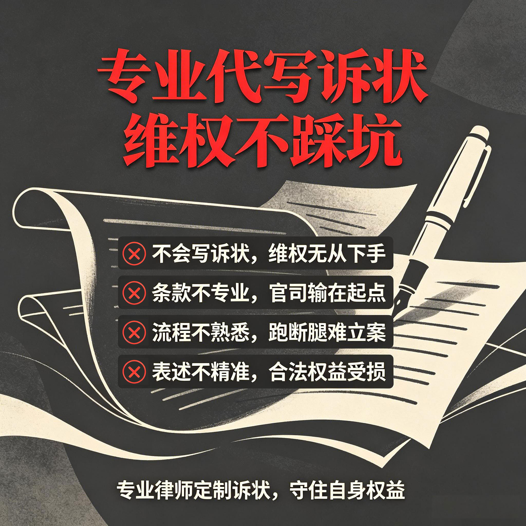 元甲法律文书代写诉状代书立案诉讼代理专业律师咨询委托起草服务