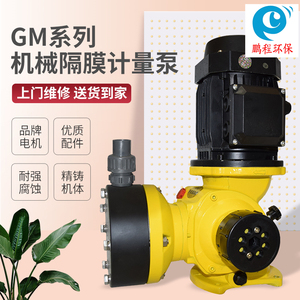 GM电动机械加膜式计量隔 耐腐蚀酸碱泵药化工泵 污水处理PAC PAM