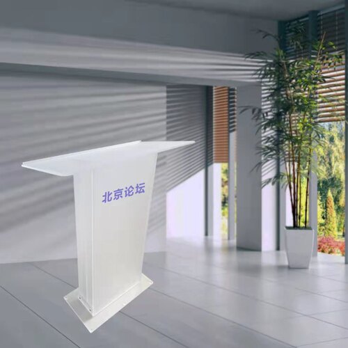 透明亚克力讲台演讲台发言台售楼部迎宾台餐厅接待台礼宾台泊车台