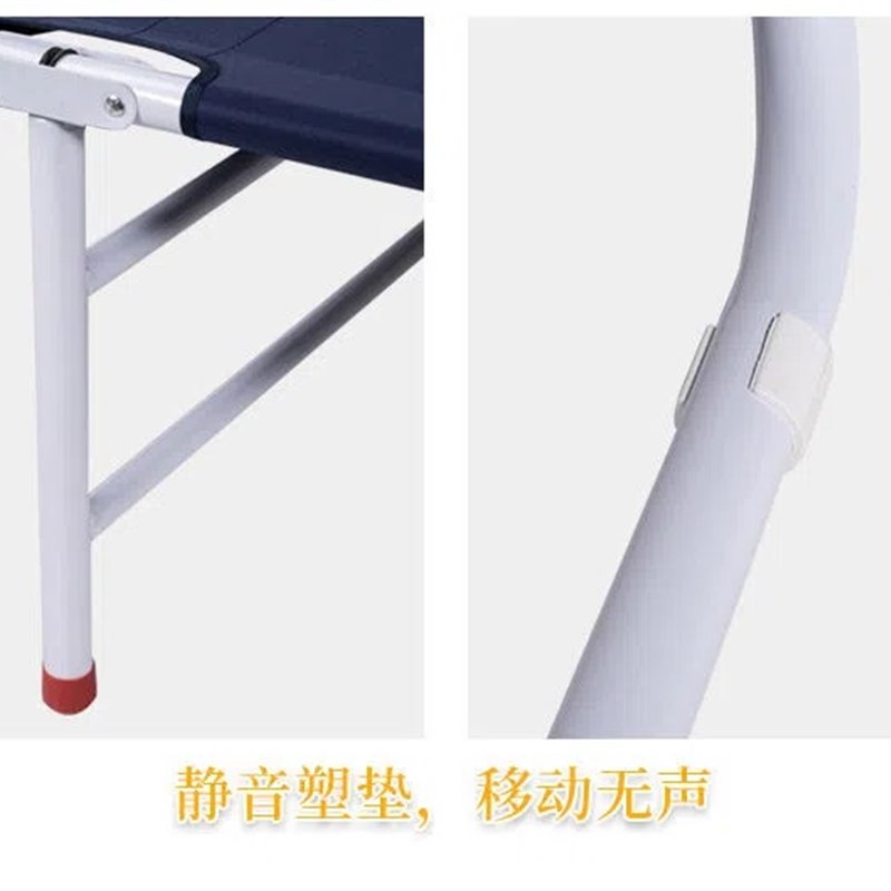 圆脚帆布床折叠床单人床办公室午休床睡床医院陪护床行军床简易床