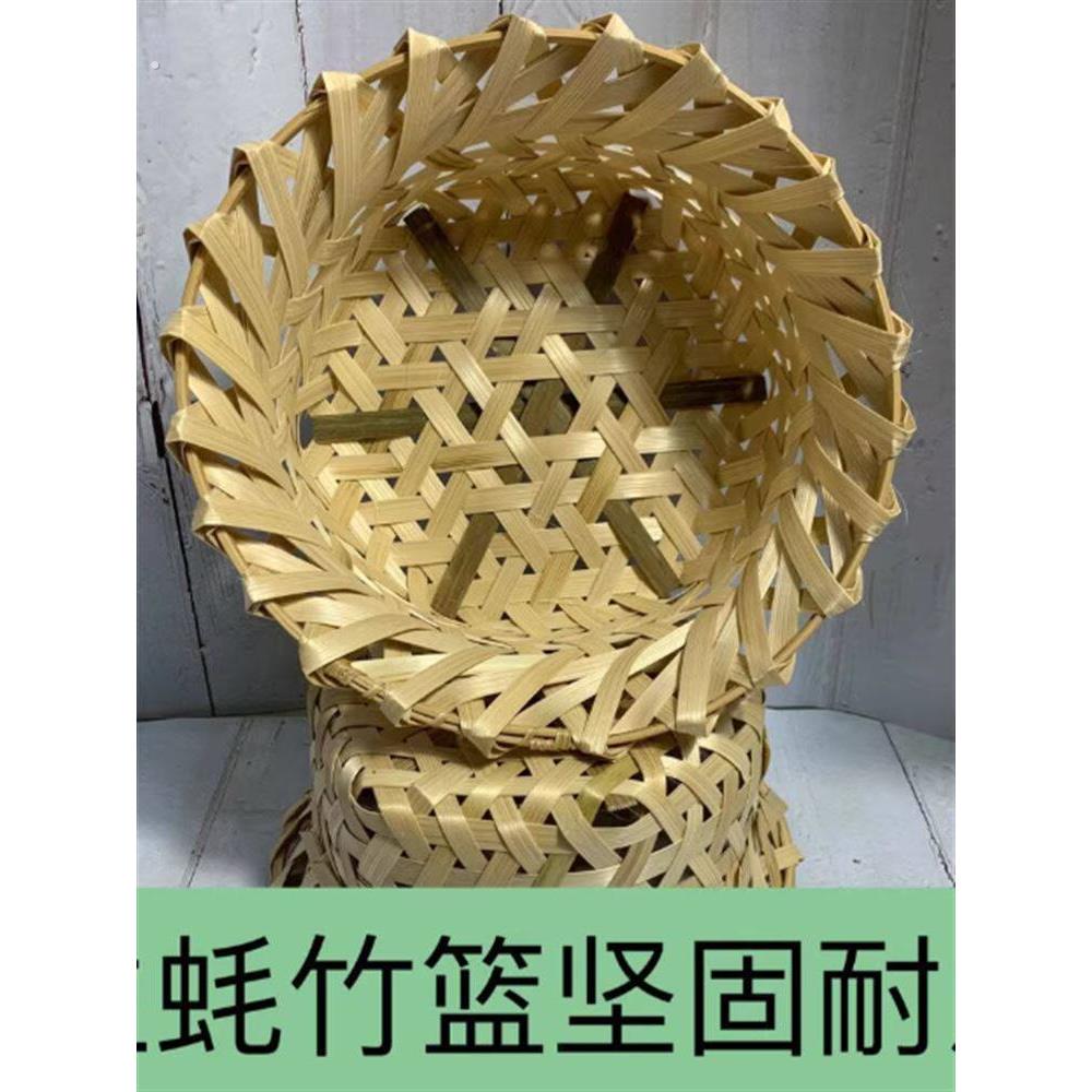 定制网红高压锅蒸生蚝竹篮餐厅蒸菜篮生蚝竹笼海鲜竹篮子量大优惠