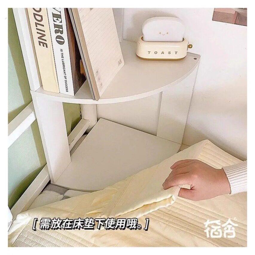 床角多层置物架宿舍上下铺床头收纳柜床上柜子床边转角书架床上架