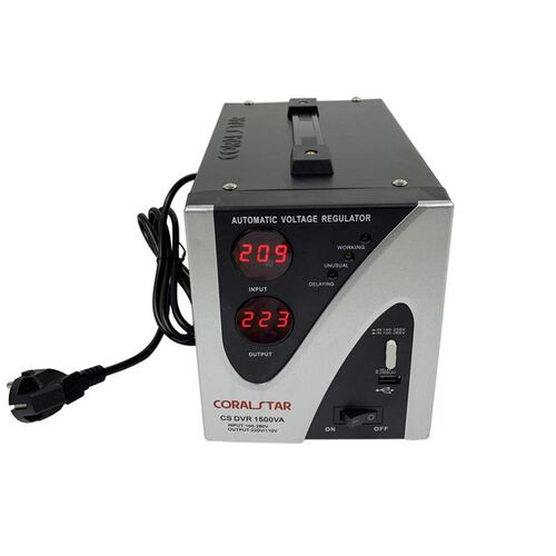 1500VA电子式稳压器voltage stabilizer非洲英文数显交流家用电源