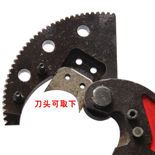 钢芯铝绞线剪刀 断线钳钢丝棘轮式电缆剪铝绞线大剪刀定位切线钳