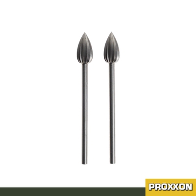 PROXXON,2支装钨钒钢铣刀组,,No.28724