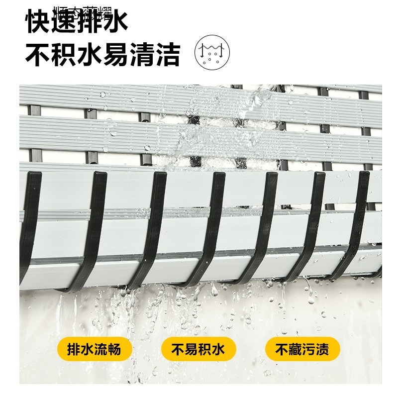 浴室防滑垫防摔地垫淋浴房卫生间垫子洗澡厕所地面隔水垫排水脚垫