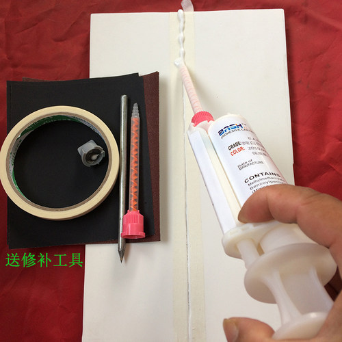 人造石台面修补防水AB胶 柜台无缝拼接亚克力裂缝修补胶