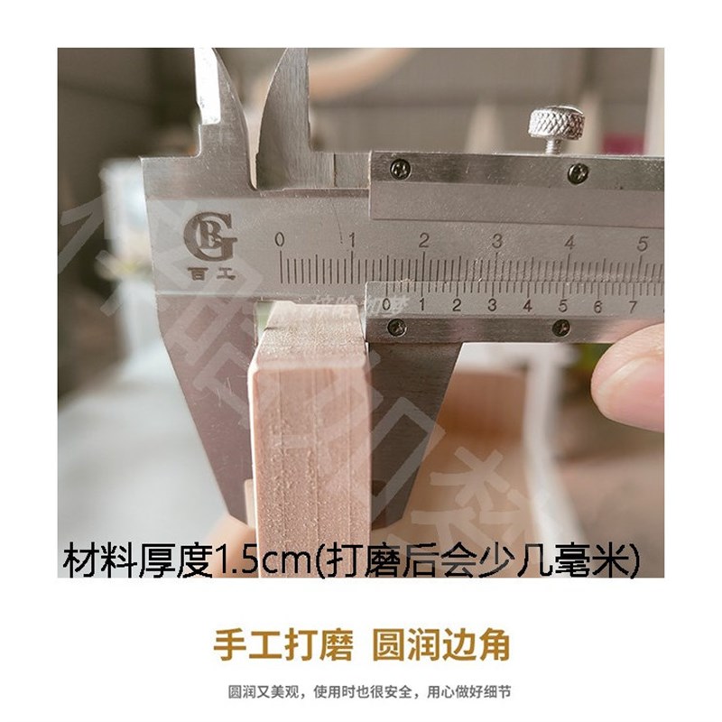 书架纯实木小型落地置物架儿童桌面书柜窄柜松木简易多层架子定做