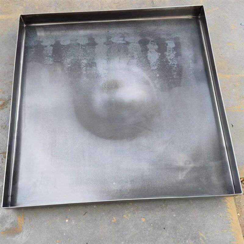 贵阳怪噜饭铁板盘子贵州特色铁板炒饭铁板中间凹聚油煎炸米饭铁板