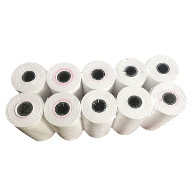 57x30mm 57*30 8mm孔径普通打印纸 ERC09纸双胶纸 ERC09B色带打印