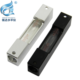 铝合金方形水平气泡10022高精度水平仪机床调式水平尺条式水准泡
