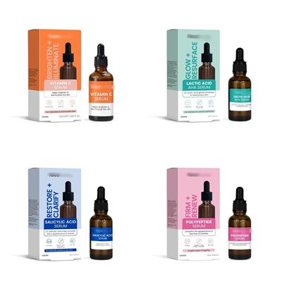 跨境TK亚马逊面部精华液Facial Serum多维度脸部护肤滋润嫩滑30ml