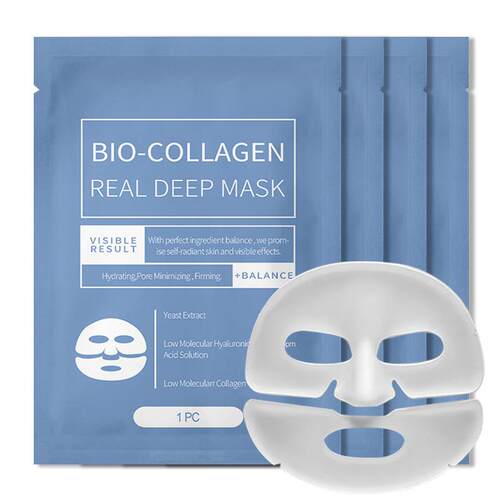跨境面膜BIO-COLLAGENREAL DEEP MASK生物胶原蛋白面膜亚马逊