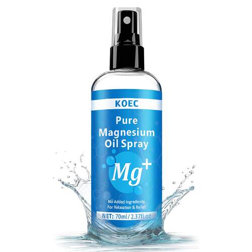 KOEC镁油喷雾肌肉舒缓纯镁身体喷雾Magnesium Oiil Spray跨境爆款