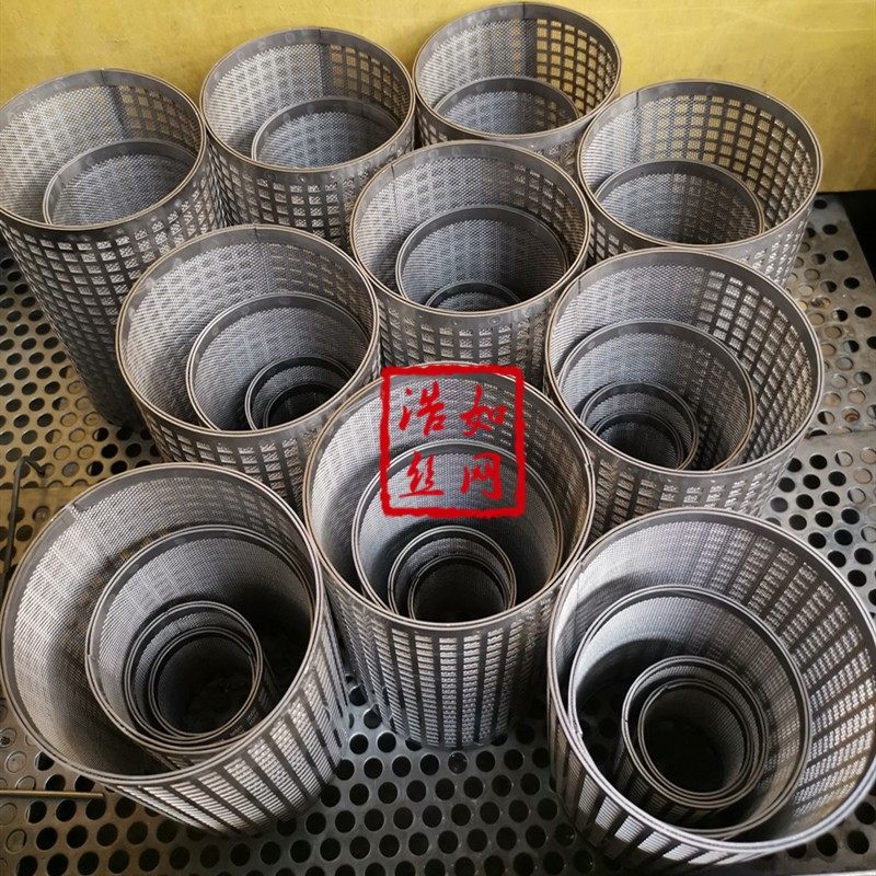 304/316L不锈钢Y型过滤器船用阀门水泵工业过滤桶泥箱专用过滤网