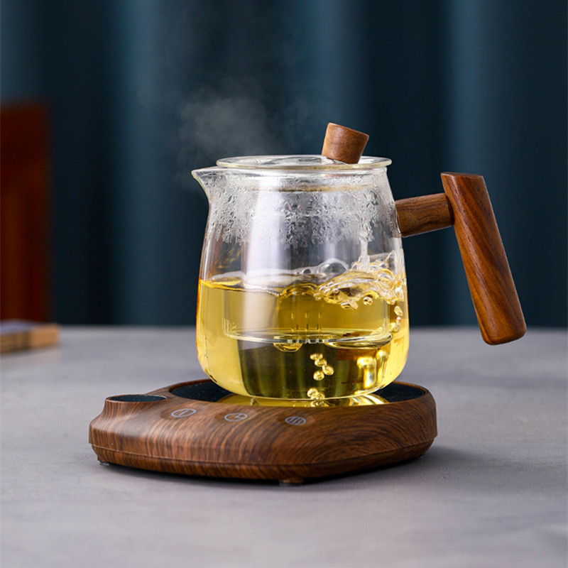 可烧水100度加热杯垫茶杯调温底座快速热牛奶暖杯垫温茶器恒温宝