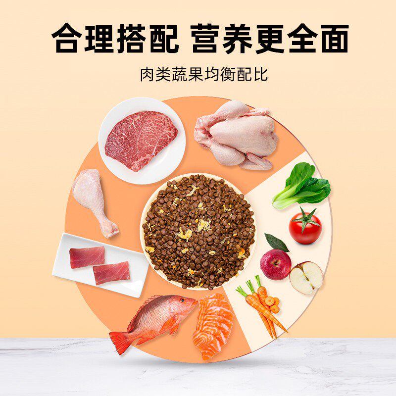 幼犬狗粮1一6个月黑色拉布拉多拉不专吃幼崽小土狗通用型食物20斤