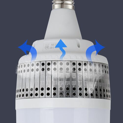 亚明led灯泡节能e27螺口家用50w80w超亮100瓦厂房车间大功率球泡