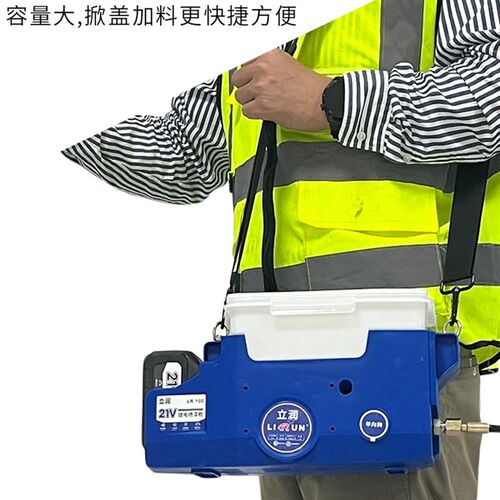 背包式DIY喷涂机手持油漆乳胶漆高压便携喷涂机锂电池墙面修补机