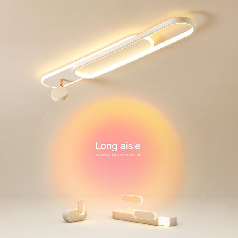 阳台灯创意led吸顶灯落日灯射灯简约现客厅卧室新款过道走廊灯具