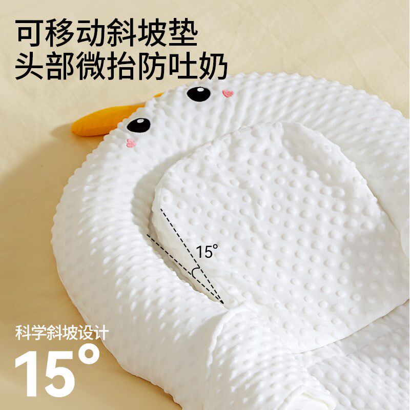 新生儿床中床婴儿防压宝宝安睡安抚睡垫落地醒防惊跳吐奶躺睡神器