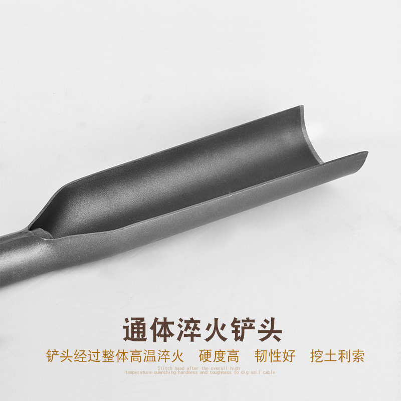 洛阳铲考古打洞专业取土器挖土锰钢泥沙铲头勘探针打井桩农用工具
