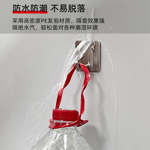 PE泡棉双面胶贴强粘固定墙面相框相簿广告牌圆形白色海绵黏胶贴片