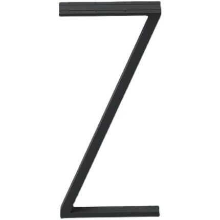 可定制大板支撑脚铁艺餐桌脚支架金属办公桌腿简易烤漆工字型桌架