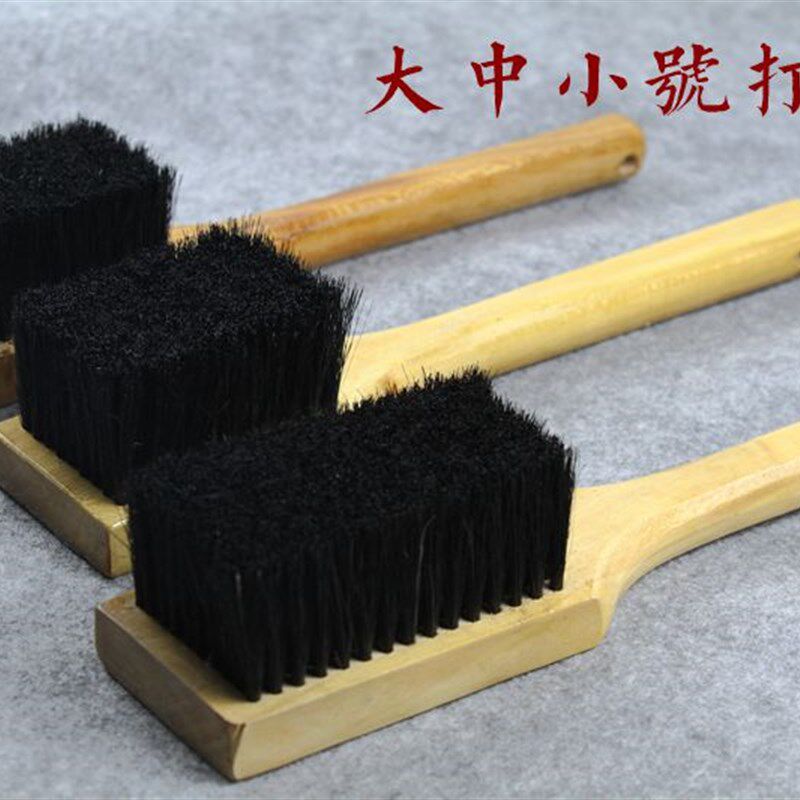 拓片专用打刷套装工具传拓协会推荐碑帖汉砖精品大中小号猪鬃毛刷