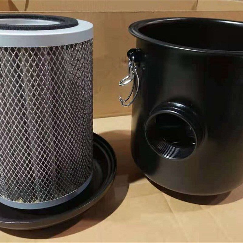 优质风机真空泵气泵 空气不锈钢滤芯灰尘粉尘滤清器 分离器过滤器