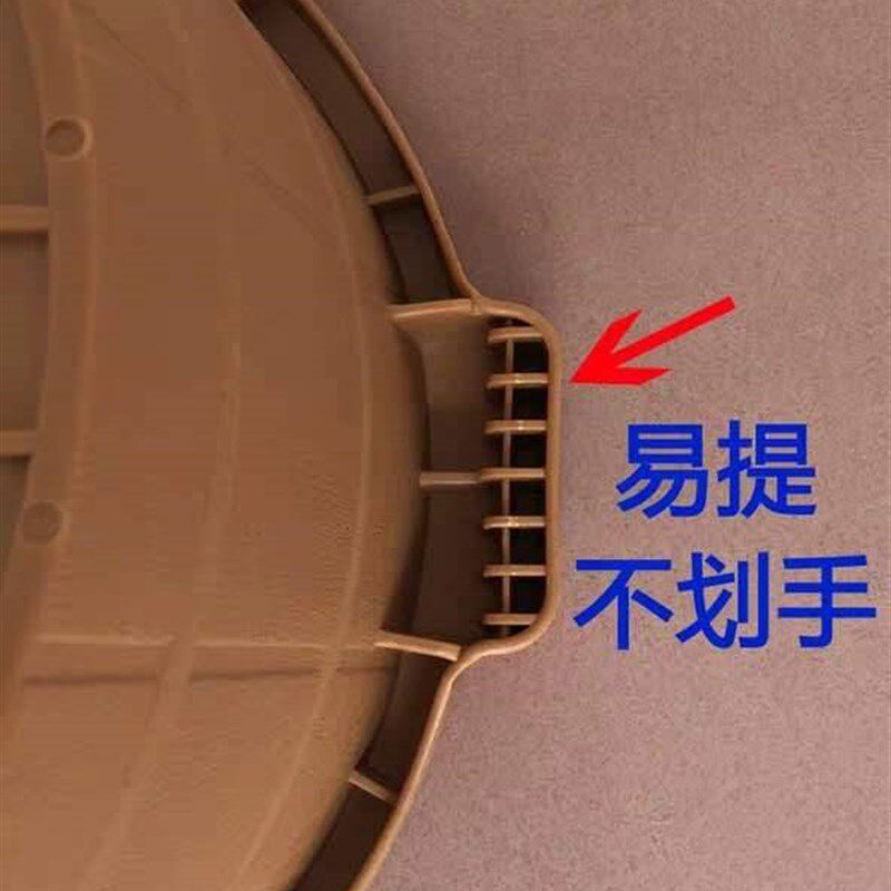 耐摔塑钢方形足浴盆足浴桶不漏水渗水带按摩点洗脚桶洗脚盆