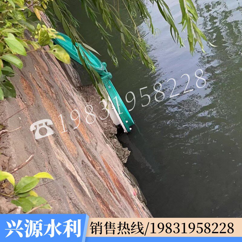 400 300波纹水管排水阀 雨水井止回阀500PE管PVC管出水口自动关闭