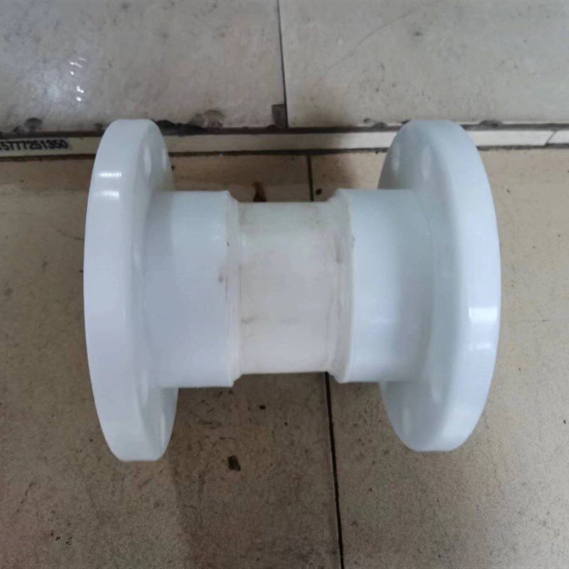 订做加工PP塑料法兰接头化工接头配件4寸双法兰长度根据要求定制