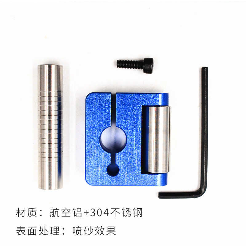 笑造出品手工皮雕工具旋转刻刀刀头磨刀器双头双轴承角度调整器