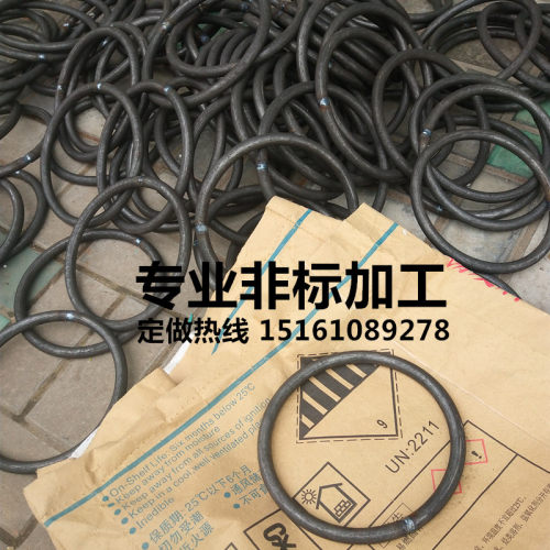 铁圆环不锈钢圈 铁圈 圆钢弯圆环 铁艺护栏配件 圆环定做铁圈圈
