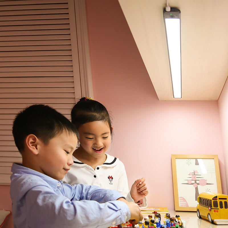 led儿童台灯学习专用书桌吸顶灯国A级无座床头灯中小学生护眼灯条