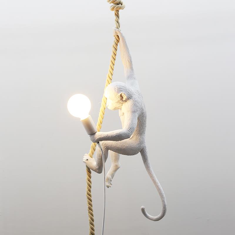 猴子餐单吊组合个性卧室床头儿童房间装饰吊灯乔迁灯饰具3055S