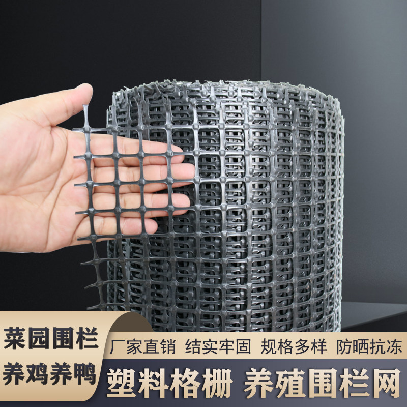 塑料养殖网养鸡鸭鹅拦鸡网子小孔网格围栏护栏防护网围挡栅栏户外