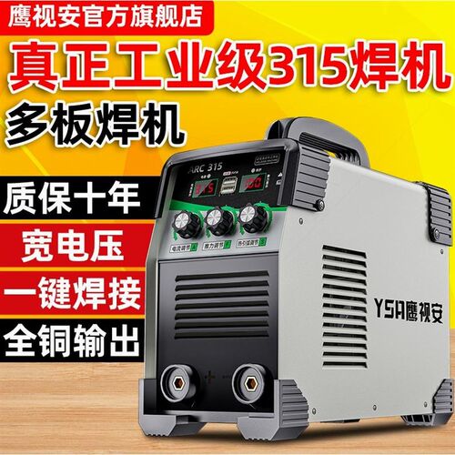 德国进口鹰视安电焊机220v家用250 315两用380v便携小型全铜双电
