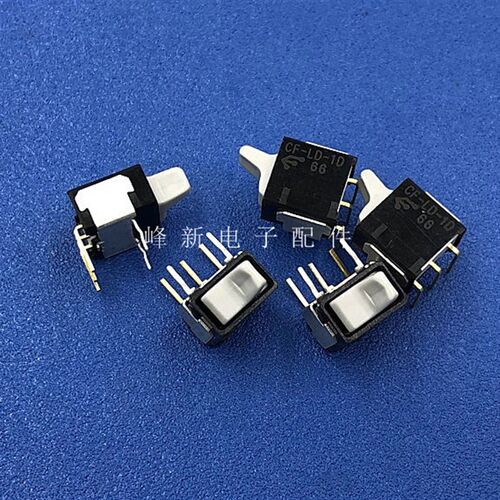 CF-LD-1DC4-AG2W日本CF-LD-1D侧拨拨动开关2档5脚摇头臂开关