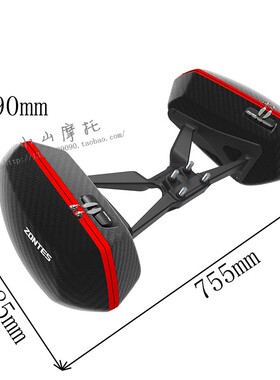 ZT350X X1 T T1边R1 ZT310RXT摩 托车改装小边箱 包跨箱配件