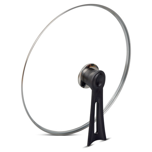 钢化玻璃锅盖家透大小炒锅通用可立用明盖子40/32/33cm