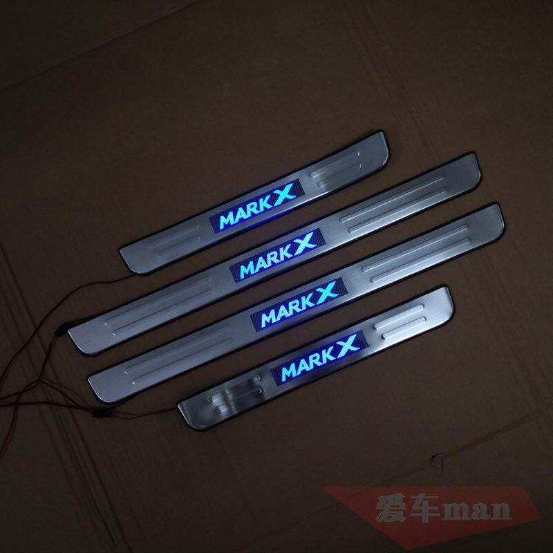 11 12 1 314 15 16 17款锐志带灯门槛光冷条迎宾踏板 保护条 led