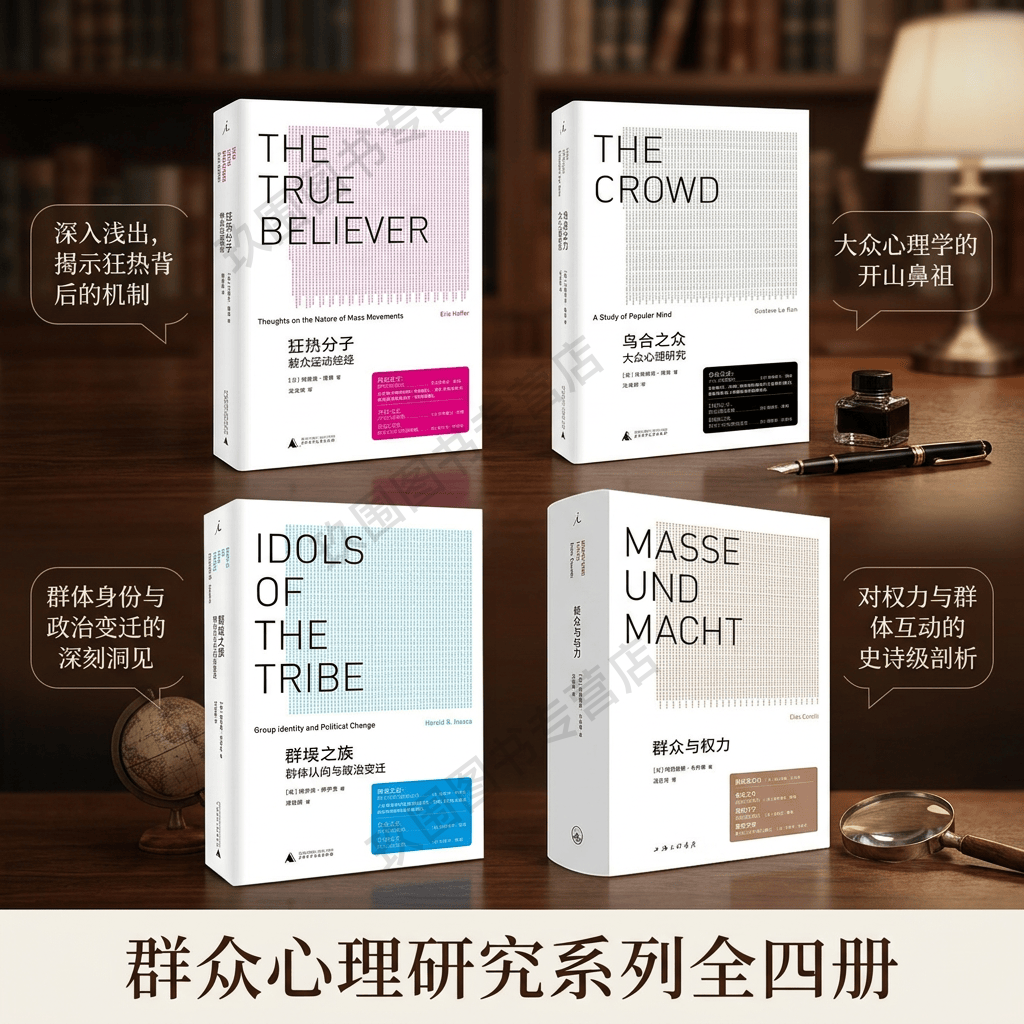 乌合之众+群氓之族+群众与权力