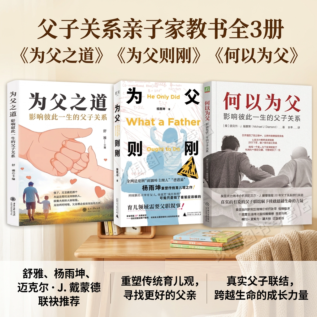 为父则刚+何以为父+为父之道图片
