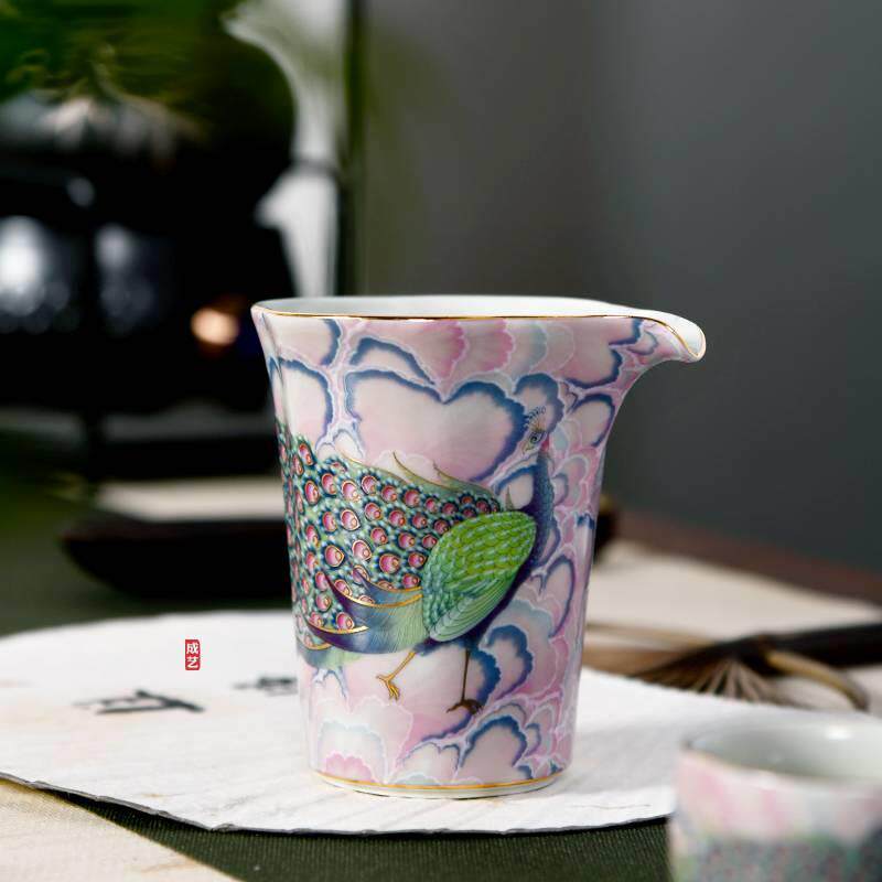 成艺陶瓷公道杯茶漏茶具套装家用茶海茶过滤分茶器功夫匀茶杯茶道