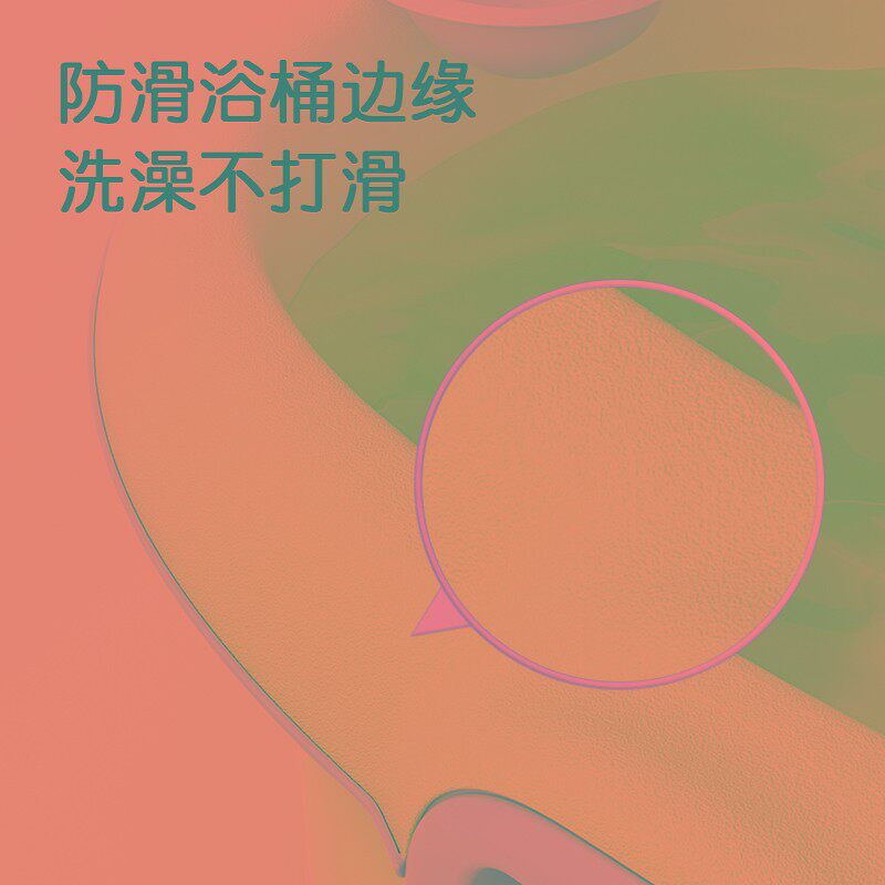 婴儿游泳桶爵士灰 加厚大号儿童浴盆 宝宝洗澡桶可坐式泡澡桶