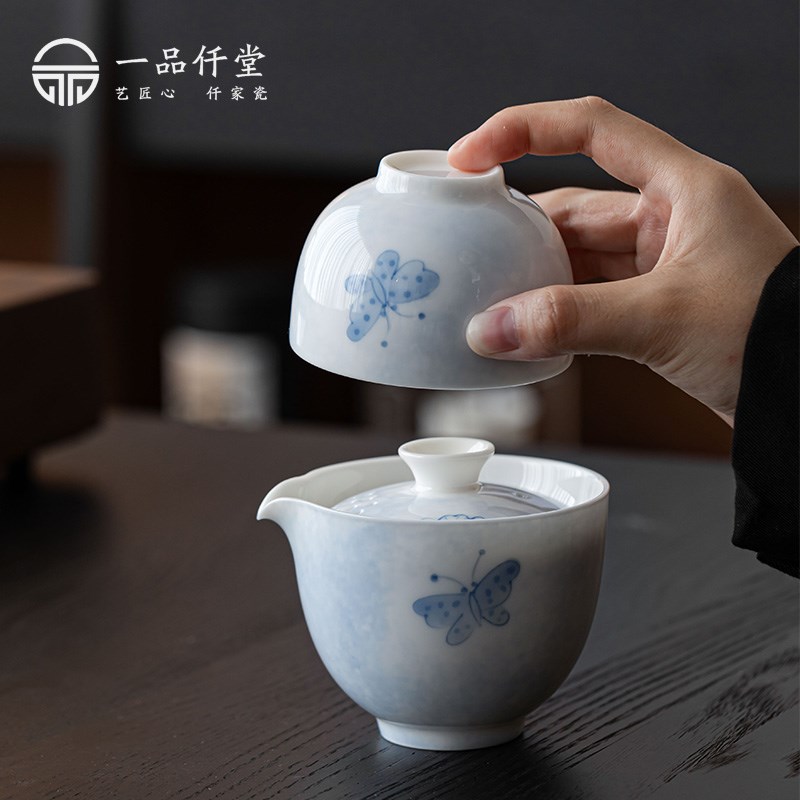 旅行茶具套装便携式快客一壶两杯户外旅游露营功夫泡茶专用收纳包