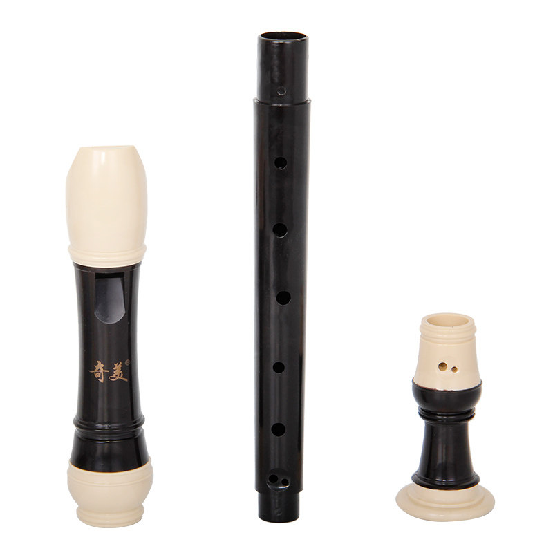 奇美中音英式八孔竖笛小学生用8孔德式全木质27G 26B高音直笛乐器