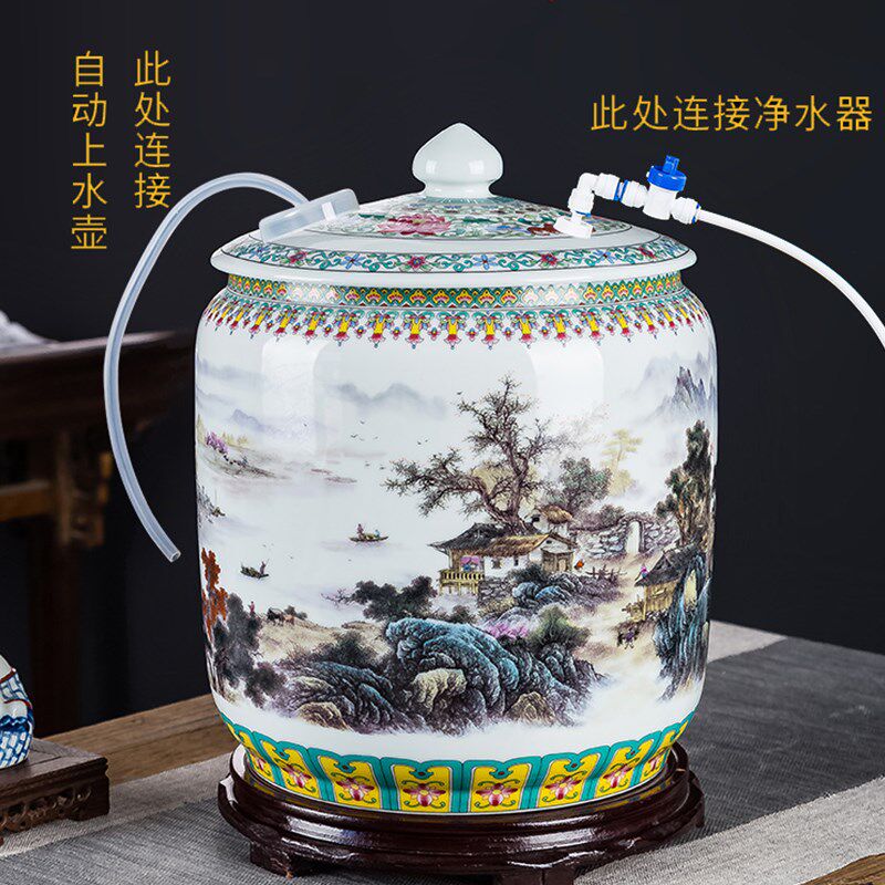 纯净水桶空桶饮水机下置储水罐饮水器抽水功夫茶专用自动上水阀